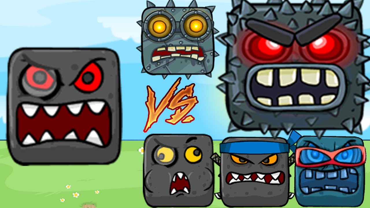 Red Ball 4 - Boss Vs All Boss | HAVE YOU EVER SEEN YET?