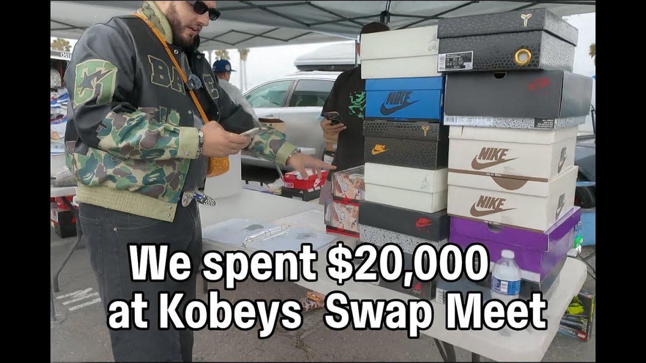 We spent $20,000 at Kobey's Swap Meet