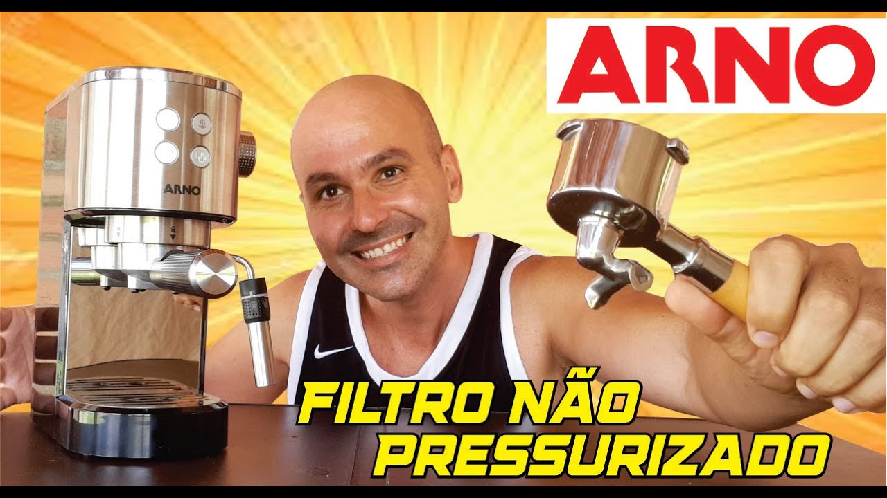 Cafeteira Espresso ARNO ESPRESSO VIRTUOSO | Filtro NÃO pressurizado