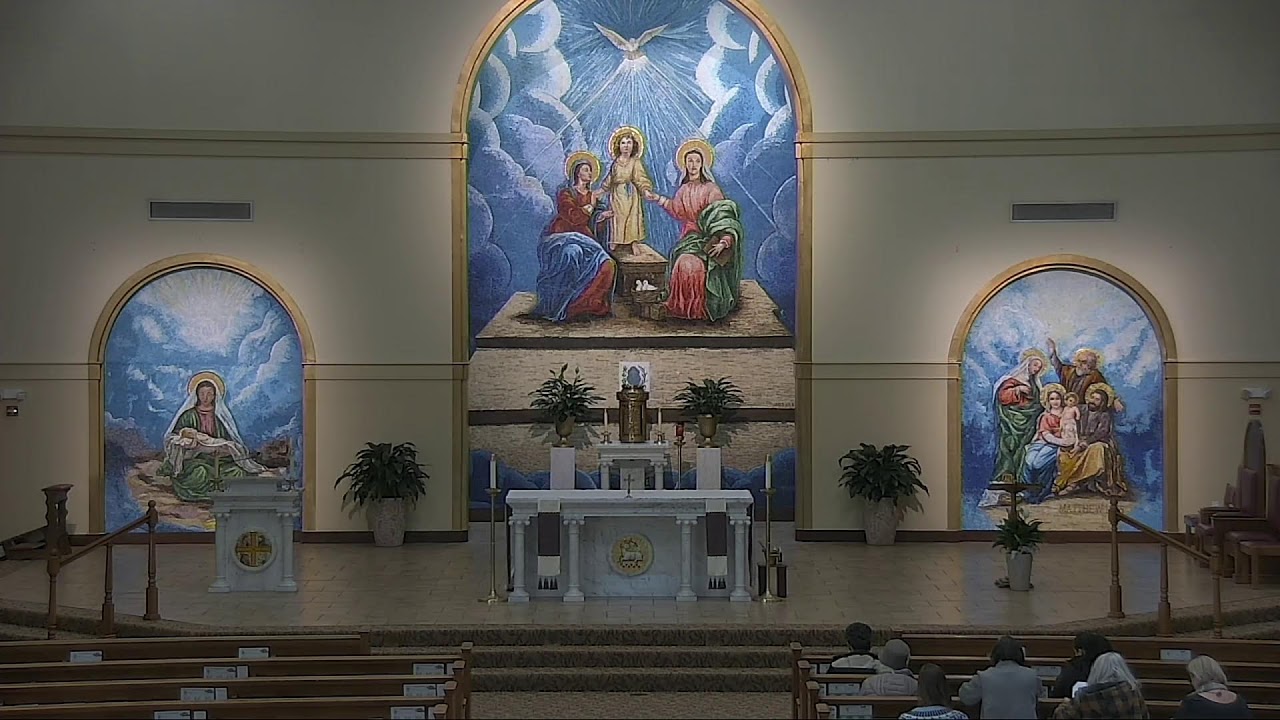 Holy Mass live streamed from St. Ann Catholic Church in Clayton, North Carolina, USA