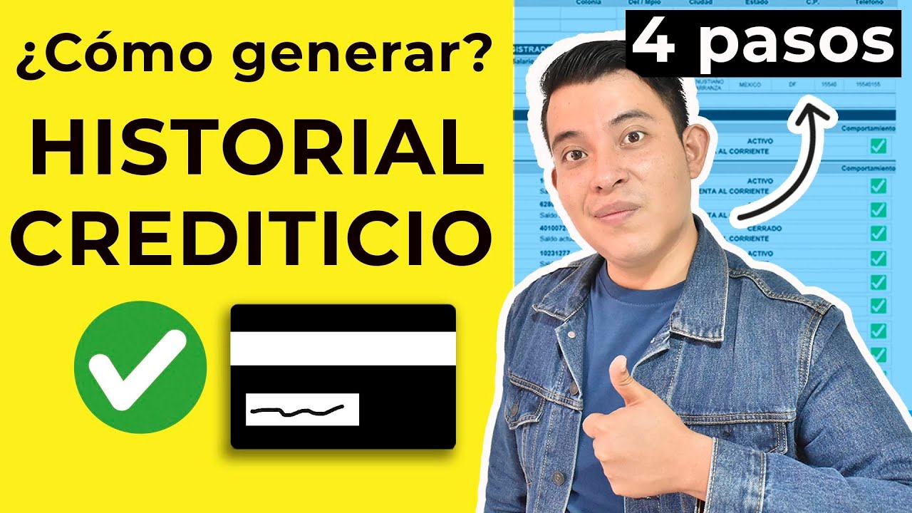 &iquest;QUE HACER si no tengo HISTORIAL CREDITICIO?