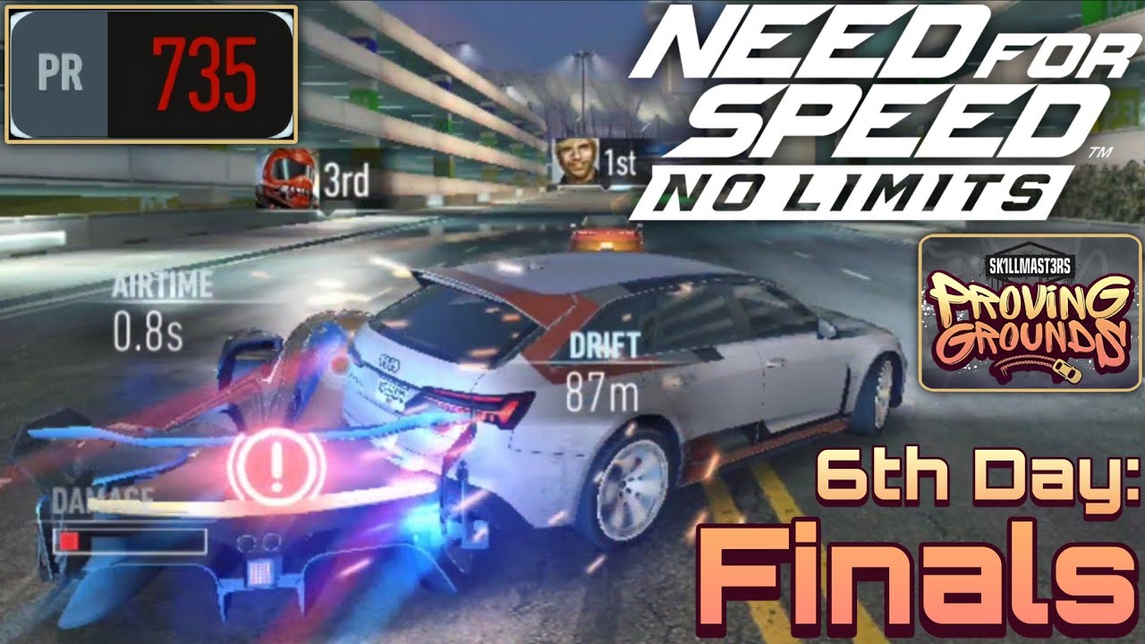 [Need For Speed: No Limits] Proving Grounds: Audi RS6 Avant GT - 6th Day: Finals