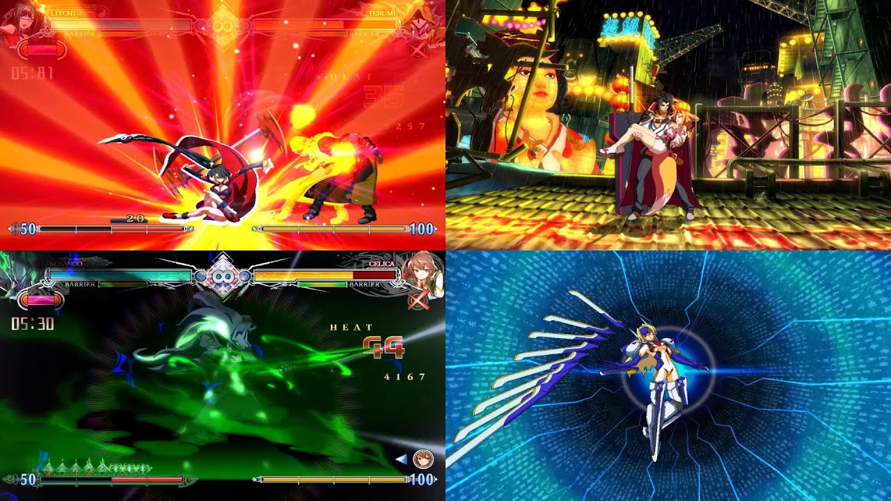 BlazBlue: Centralfiction Unlimited MOD All Distortion Drives, Overdrives and Astral Finishes