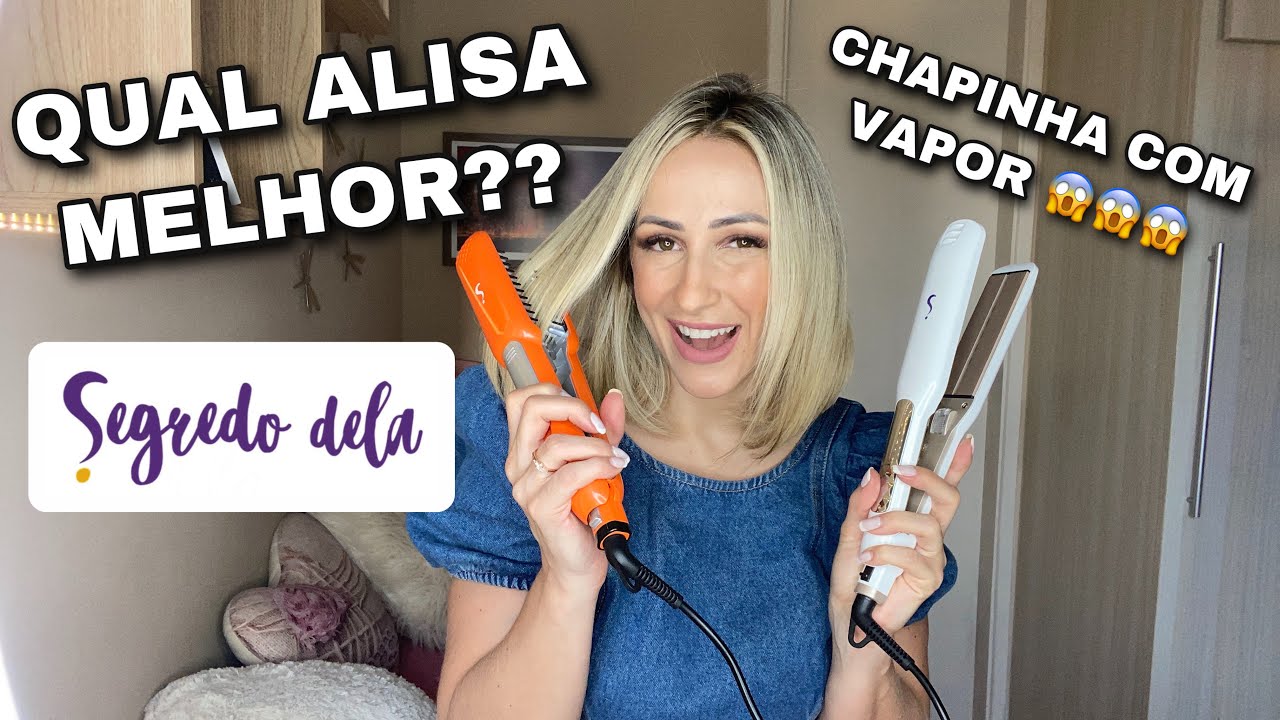 TESTEI AS CHAPINHAS DA SEGREDO DELA!!! QUAL É A MELHOR???