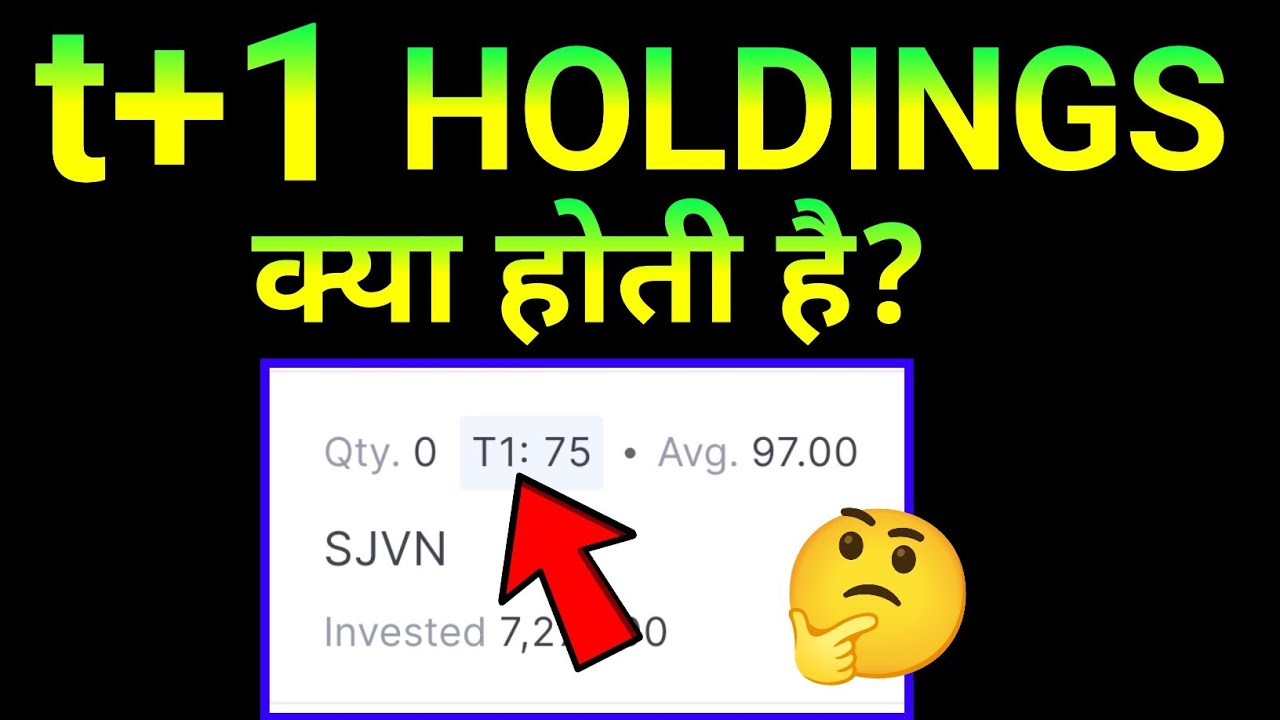 T+1 Settlement, T1 Holdings & RMS Rule Explained | Order Rejected in Groww, 5Paisa, Angel Broking