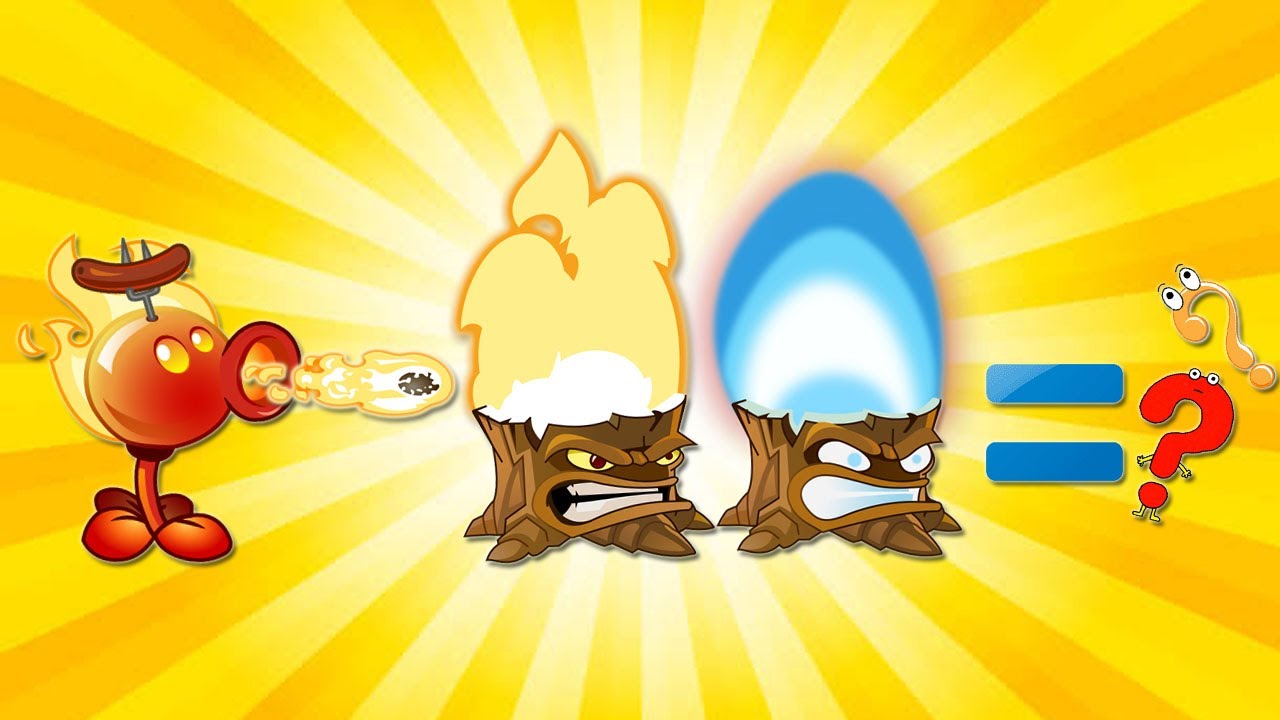 Pvz2 Discovery - What Happens When Fire Pea Passes Through Multiple Torchwood?
