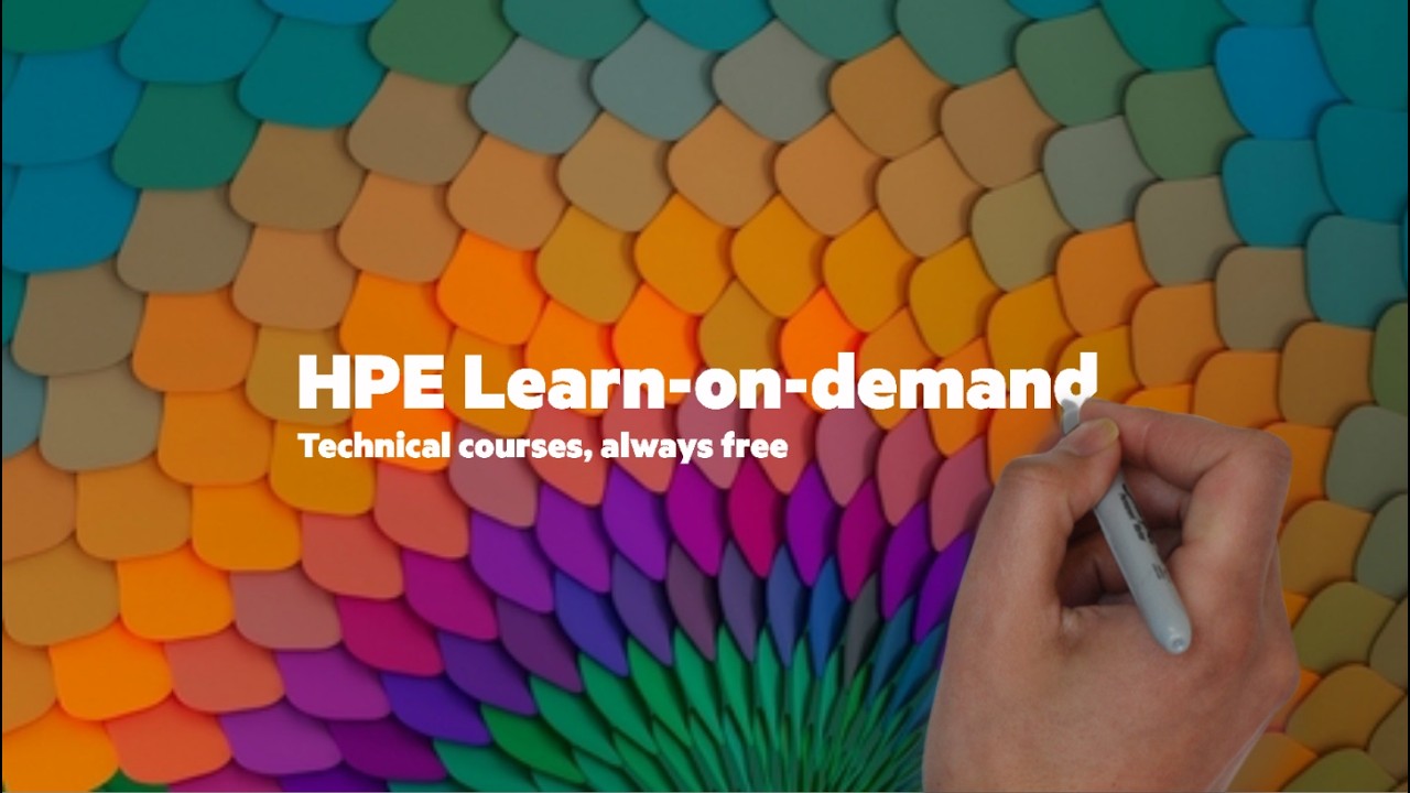 Learn about Enterprise IT with HPE Learn-on-demand, free!