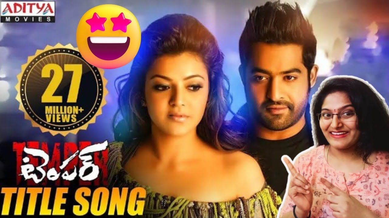 Temper Title Song REACTION | Temper | NTR | Kajal Agarwal | Puri Jagannath | Anup Rubens