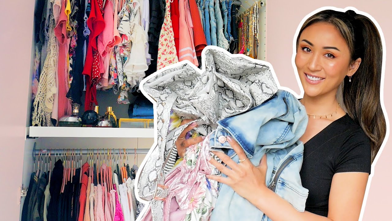 MIJN KLEDINGKAST OPRUIMEN & INRICHTEN + Closet tour 😍 ShelingBeauty