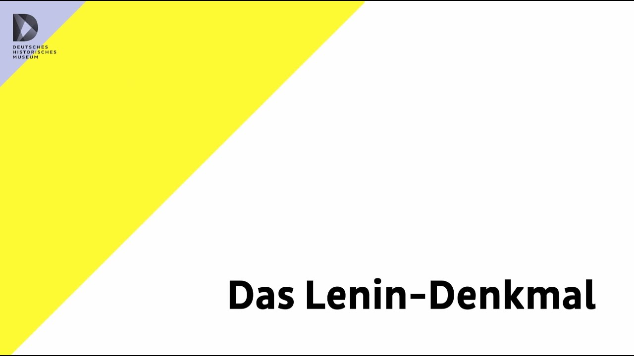 Eine kleine Geschichte der Ideologie: Das Lenin-Denkmal