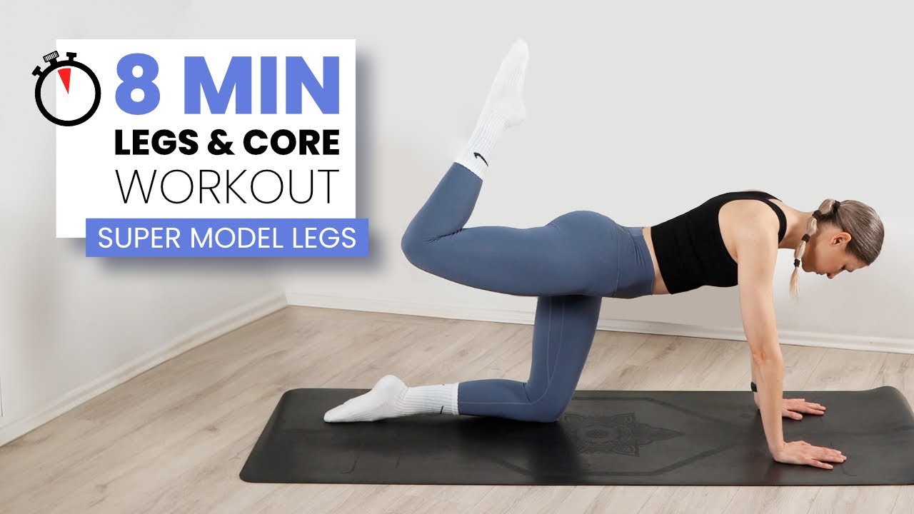8-MINUTOWY TRENING N&Oacute;G I KORPUSU | Nogi Supermodelki Bez Sprzętu