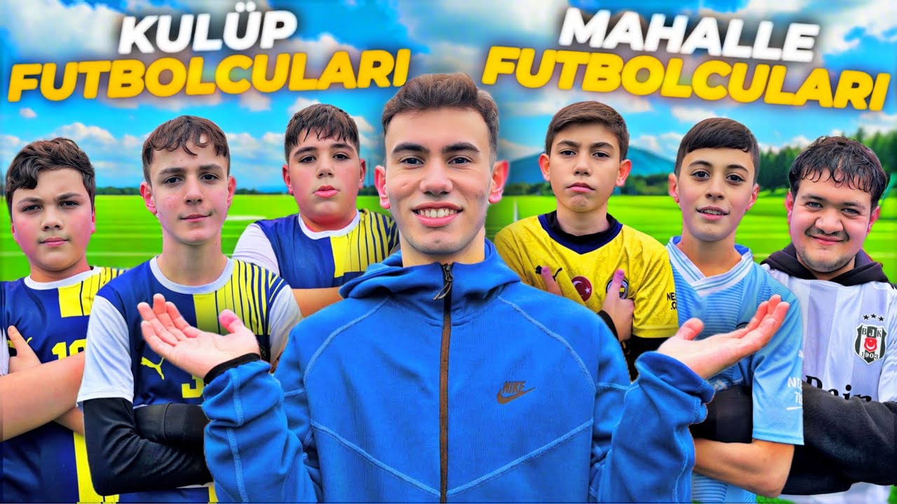KULÜP FUTBOLCULARI VS MAHALLE FUTBOLCULARI! -EFSANE GERİ DÖNÜŞ
