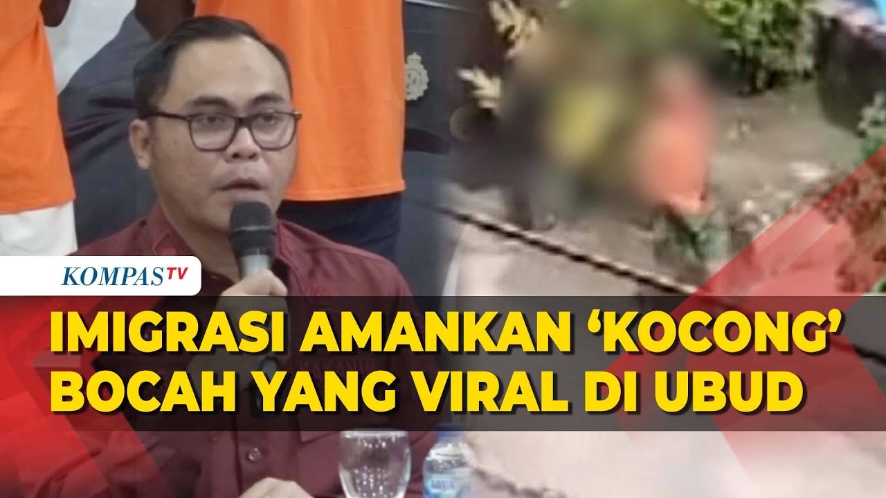 Imigrasi Amankan 'Kocong' Bocah WNA yang Viral Kerap Keluyuran di Ubud Bali