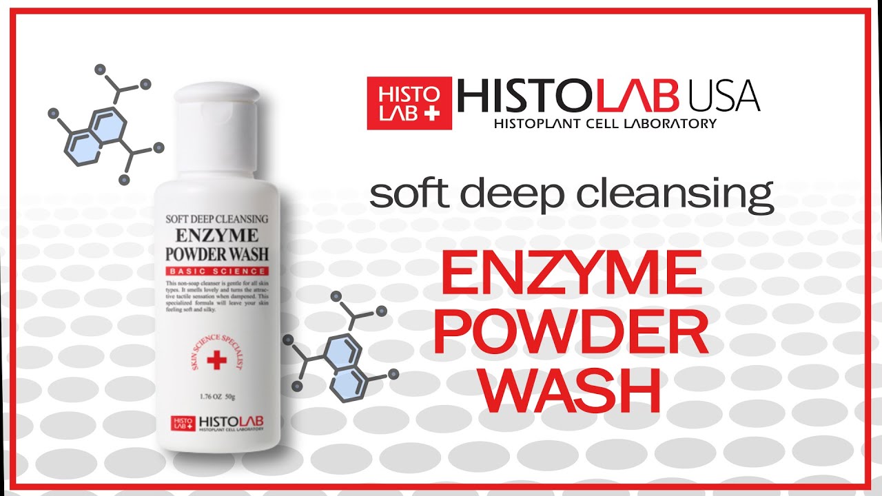 Enzyme Powder Wash by Histolab - Soft Deep Cleansing