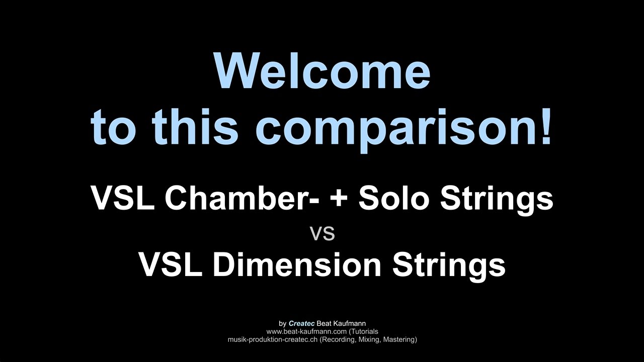 Dimension-Strings -- Chamber-Strings -- Comparison
