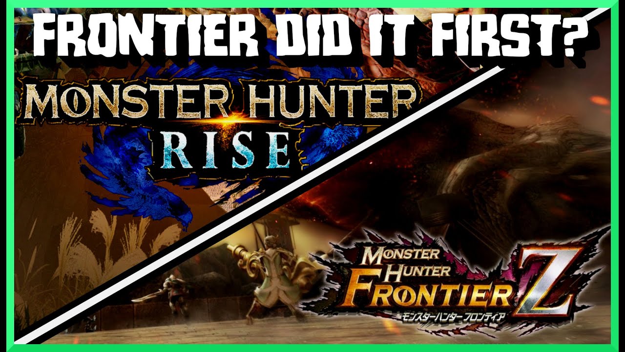 MH Rise: Did Frontier Do It First? - Skills & Mechanic Analysis