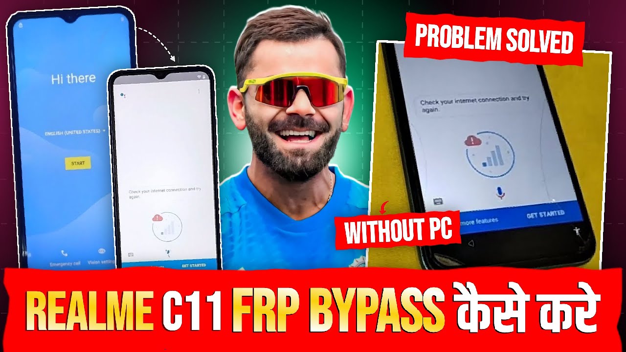 Realme C11 2021 Frp Bypass 2025 || Rmx3231 Check Your Internet Connection And Try Again Issue Solved