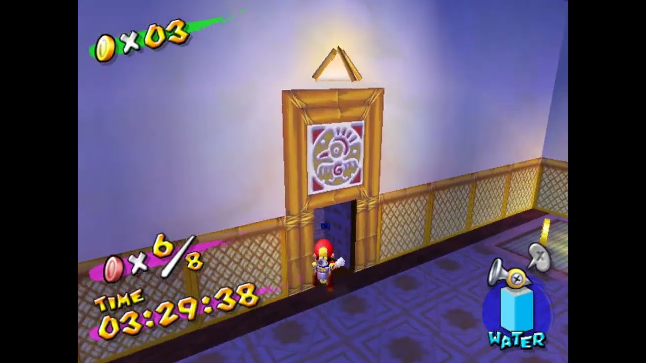 Super Mario Sunshine (Part 71) Sirena Beach Episode 8: Red Coins in the Hotel