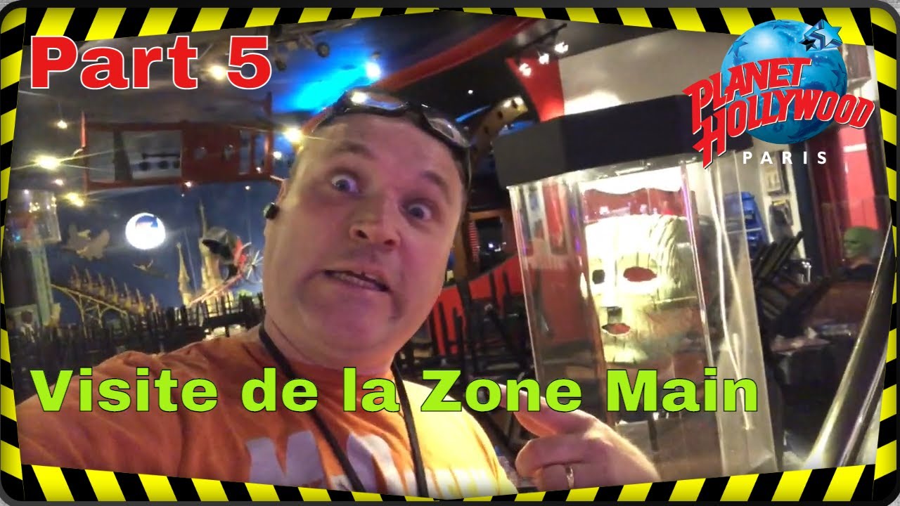 Planet hollywood Paris Part 5 Movie Memorabilia Zone Main Disneyland Paris