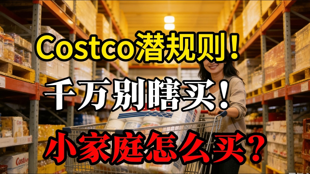 别怕吃不完！Costco好市多亚洲胃必买清单🔥，华人小家庭保姆级分装秘籍/一鸡三吃神仙吃法大公开🤤