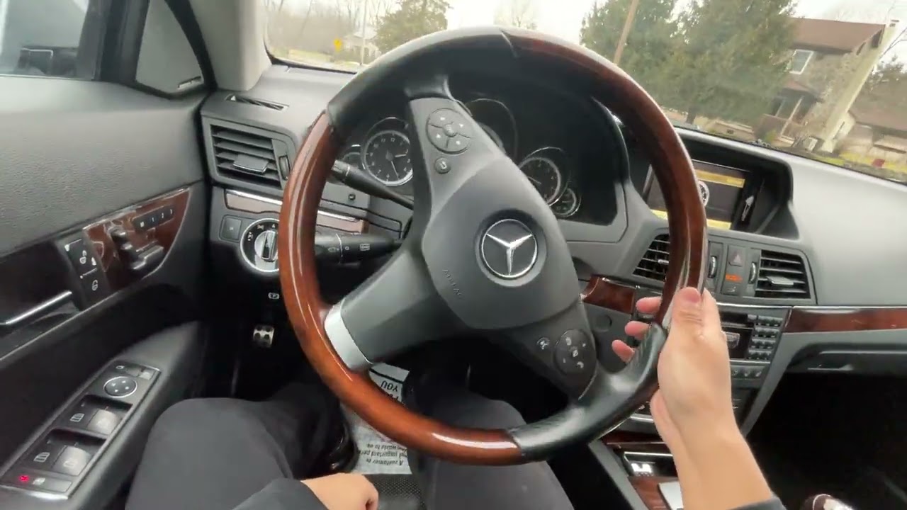 2011 Mercedes-Benz E550 Test Drive