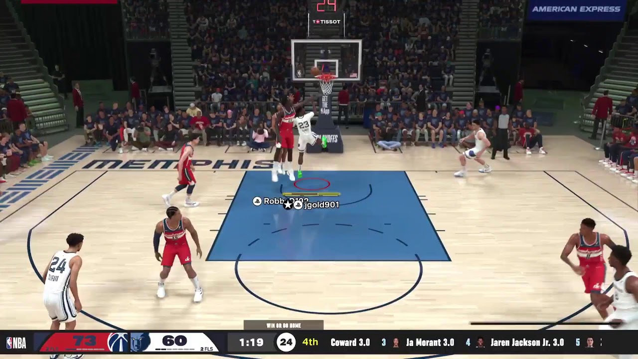 STE 2k playoffs vs Wiz Gm3