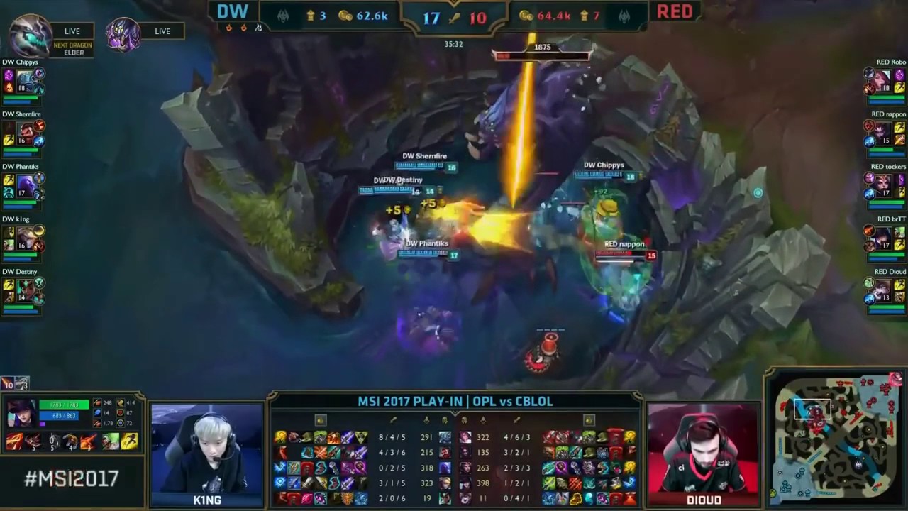 Nappon, The Brazilian God - 2017 MSI Play-In D3