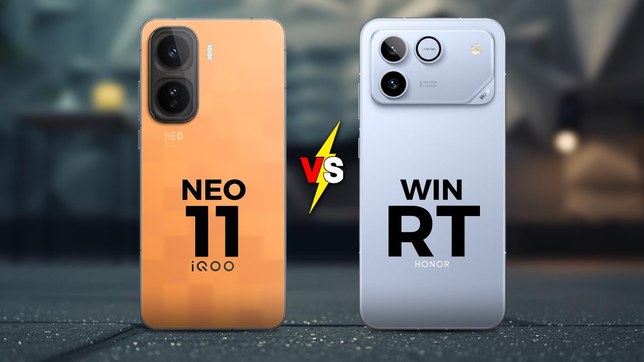 IQOO NEO 11 vs HONOR WIN RT - Which Phone REIGNS SUPREME?