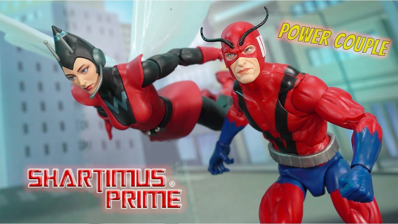 Мощная пара — набор из двух фигурок Marvel Legends Giant-Man & Wasp от Hasbro Pulse из комиксов М...