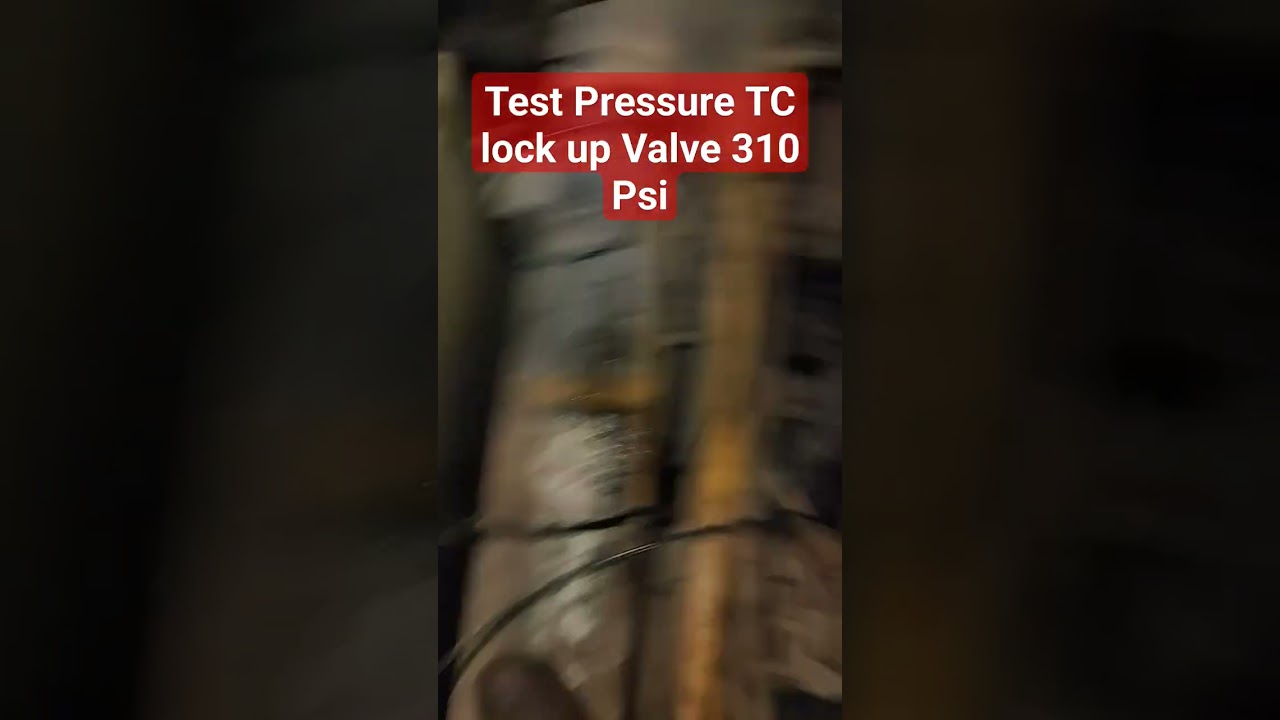 Test TC Lock Up Valve Pressure After Reseal Distributor #caterpillar #789C