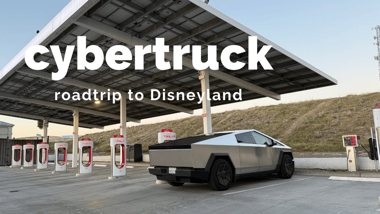 Cybertruck Roadtrip to Disneyland: Sacramento to Anaheim and Back!