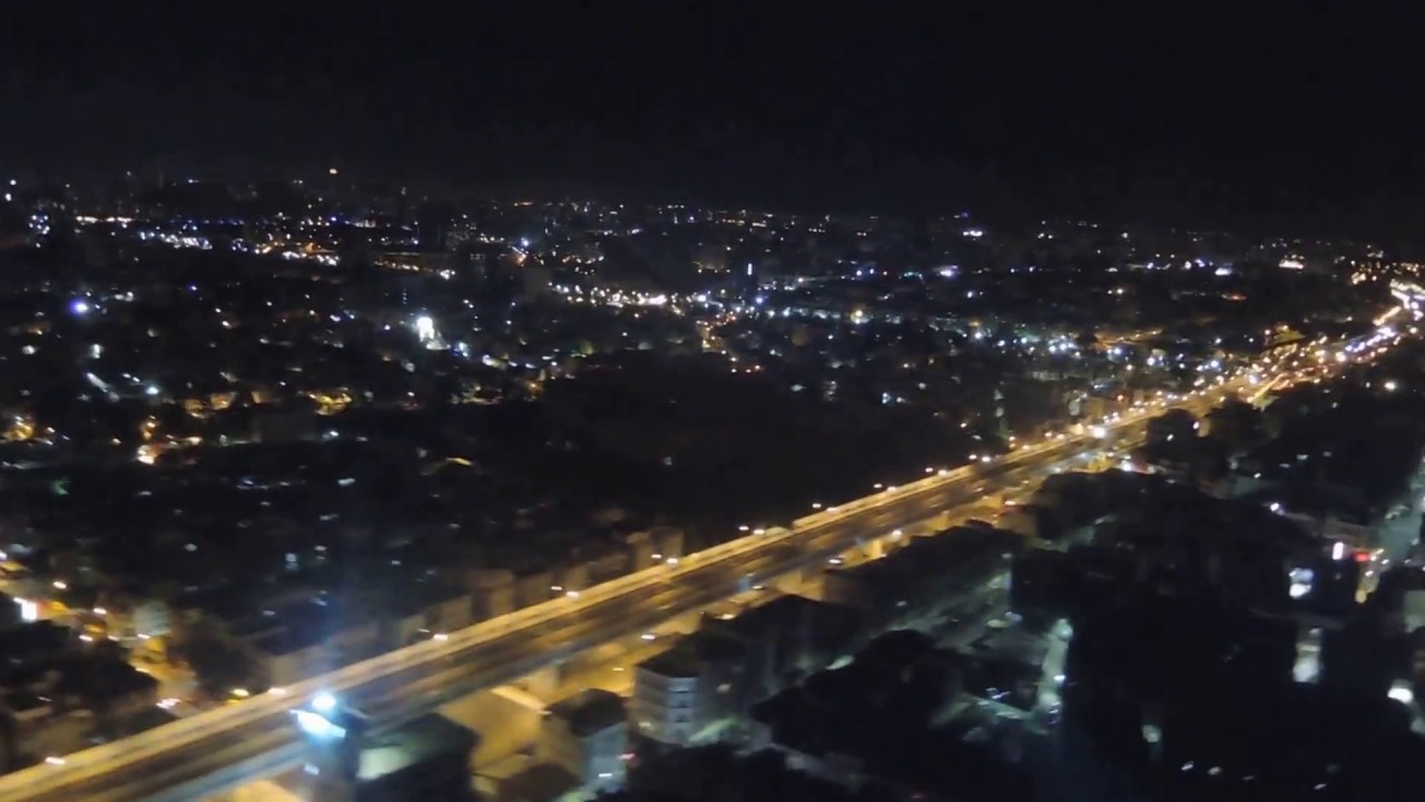EVA AIR A321-200 landing at Kaohsiung(KHH) from Shanghai Pudong(night view) 長榮 浦東飛高雄 夜景+清晰降落音樂