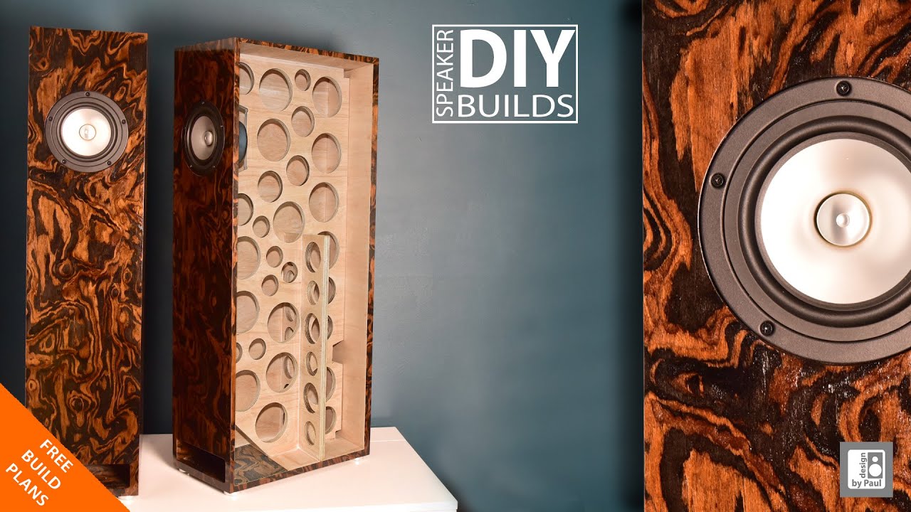 Big Tower / Floorstanding DIY Audiophile Speaker Build with 6
