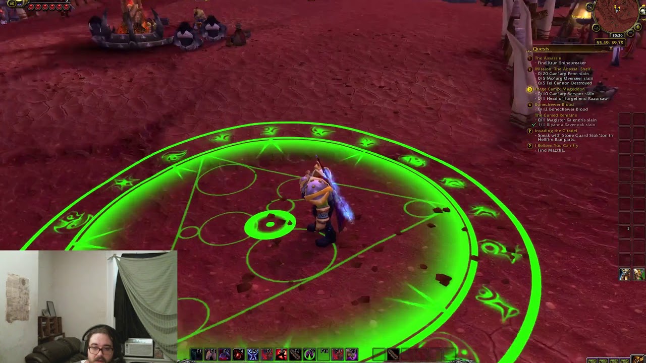 Macro for Aoe at cursor (less clicks) world of warcraft