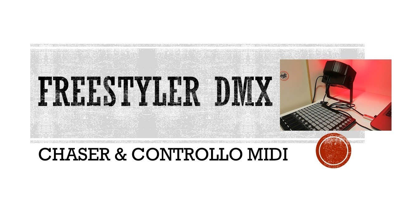 FREESTYLER dmx Tutorial | Chaser & controllo midi