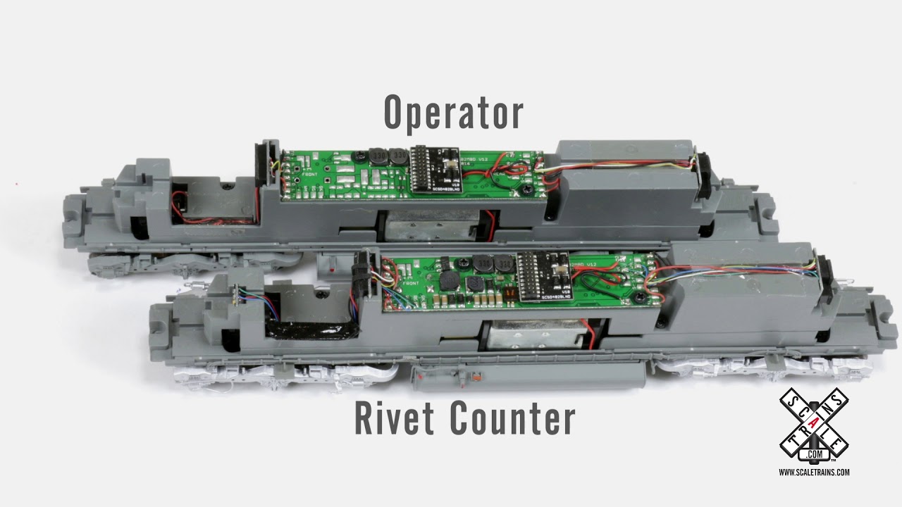 Operator HO SD40-2 by ScaleTrains.com