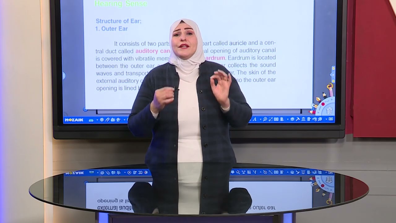 الاحياء للصف الثالث المتوسط المتميزين -Chapte 9 - Heaving Sense   p1