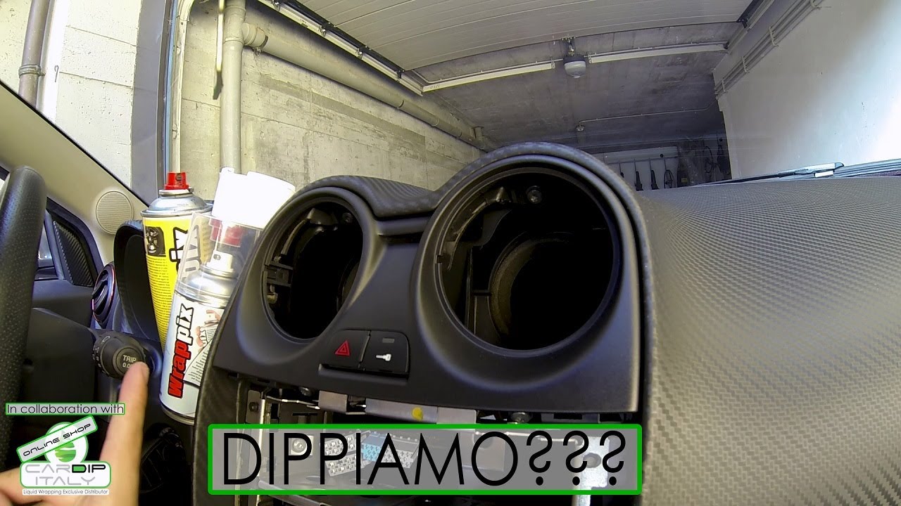 Dippare Mascherina Bocchette dell'Aria Alfa Romeo MiTo [How to DIP Air Jets Mask]