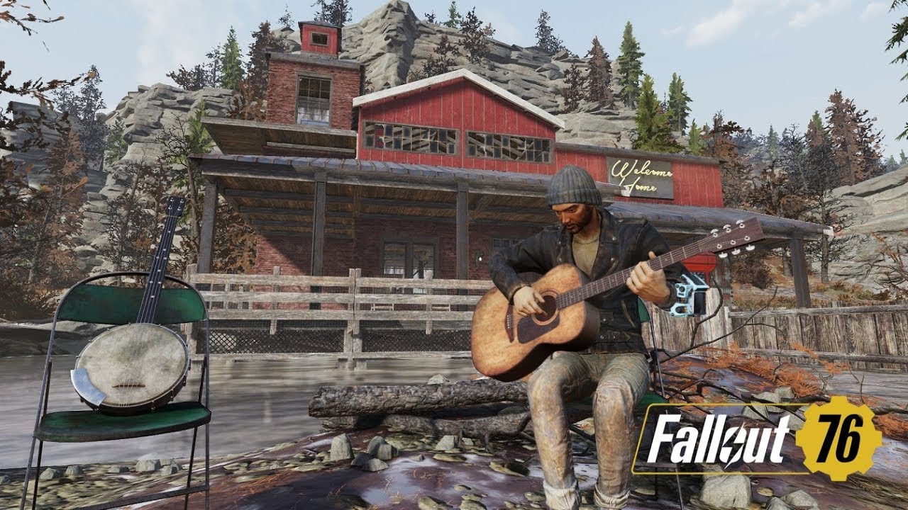 Fallout 76 Best Camp Location (House with a Tower)