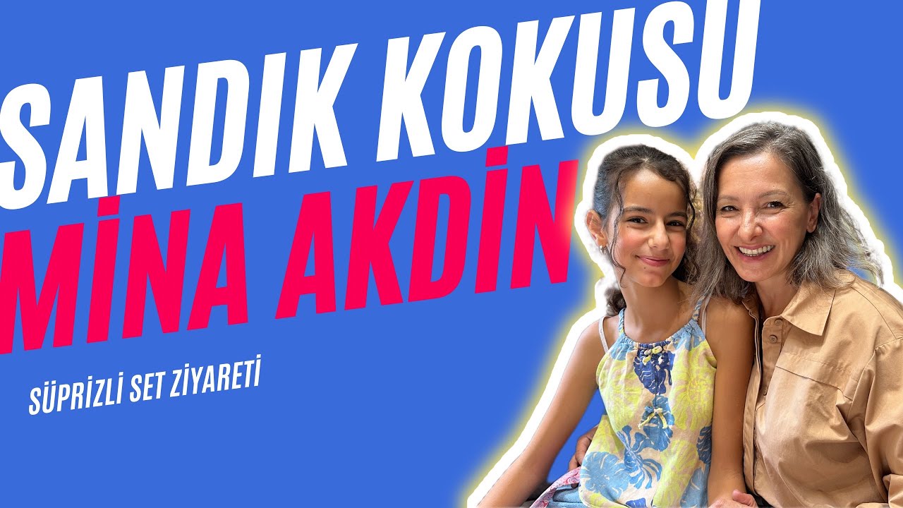 Sandık Kokusu Mina Akdin - Set Ziyareti #minaakdin #sandıkkokusu #set