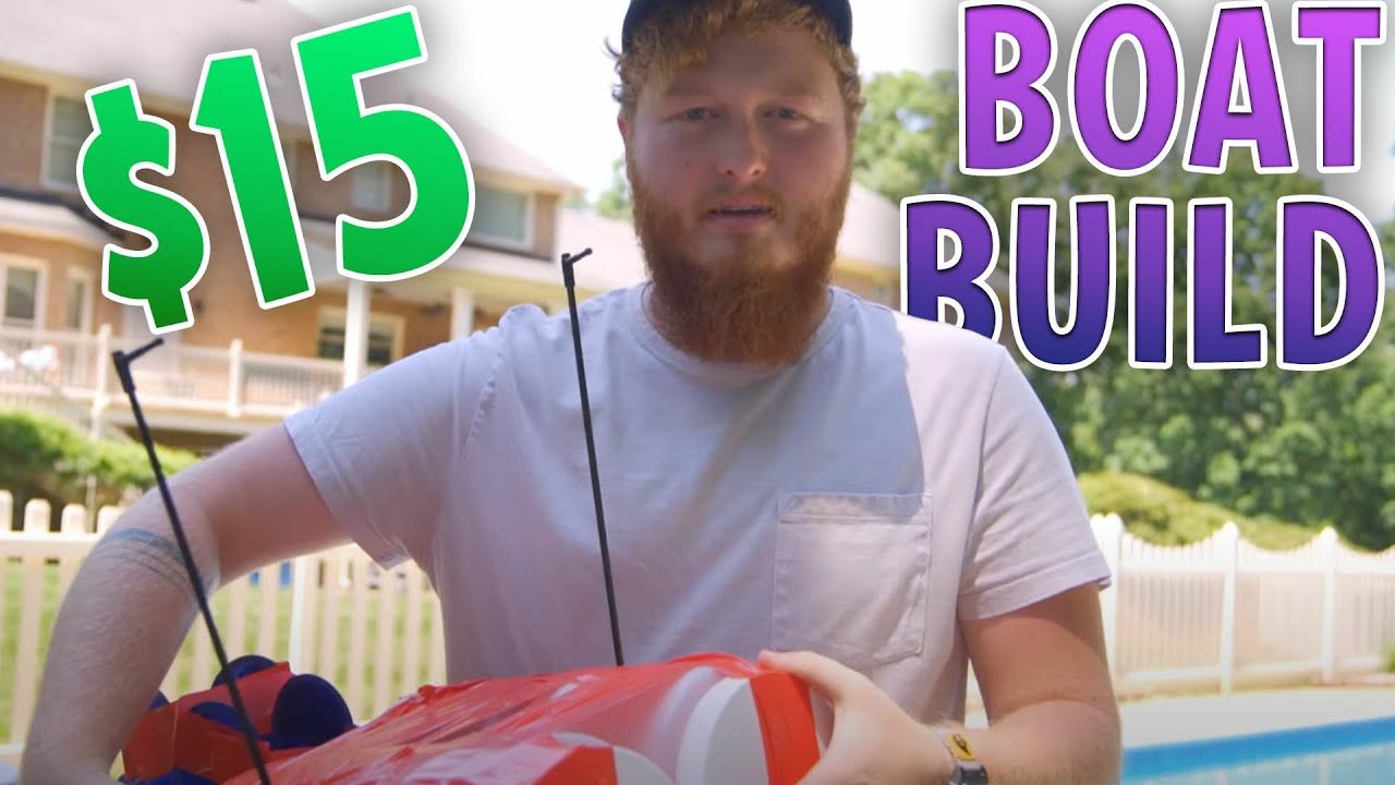 Who Can Build The Best Boat for Under $15?!