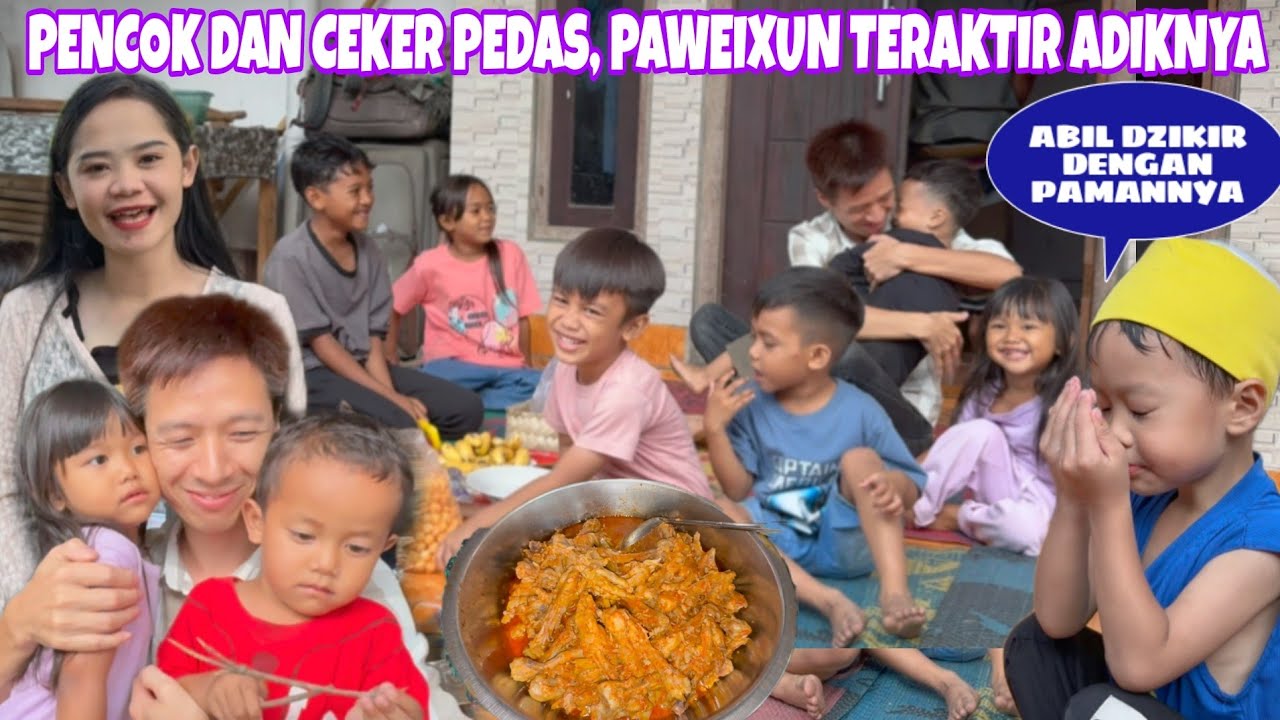 BAHAGIANYA ABIL DARI DZIKIR, PAWEIXUN PERTEMA KALI LIHAT PENGANTIN LEWAT DIDEPAN RUMAH LOMBOK