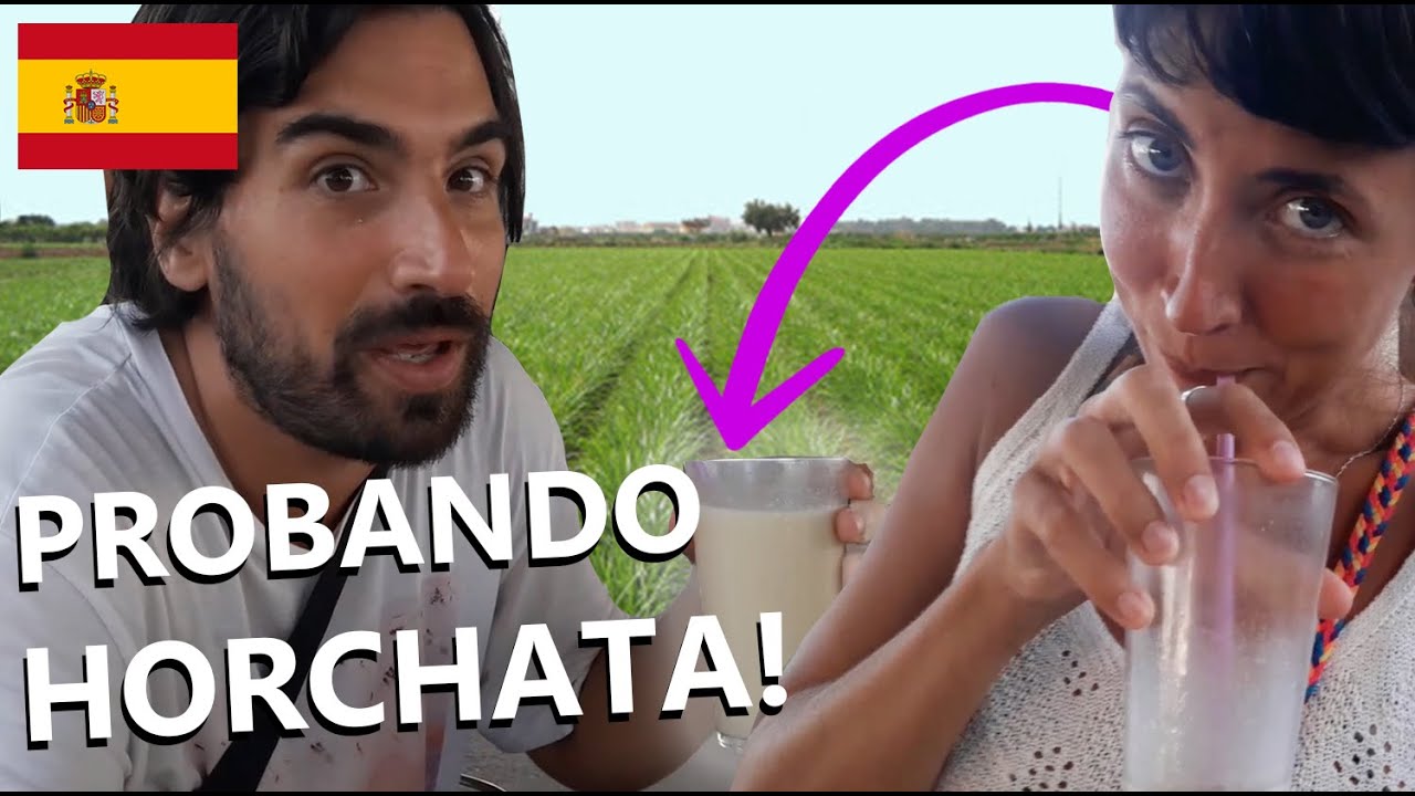 ARGENTINOS PRUEBAN HORCHATA por primera vez en VALENCIA | VUELTALMUN
