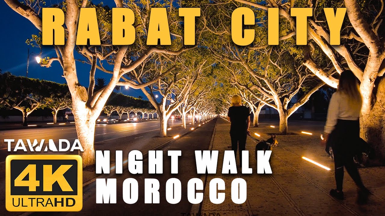 RABAT City calm night walk