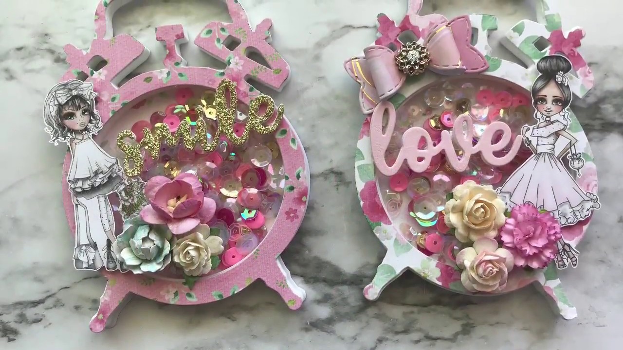TUTORIAL Shaker Embellishments | Polkadoodles