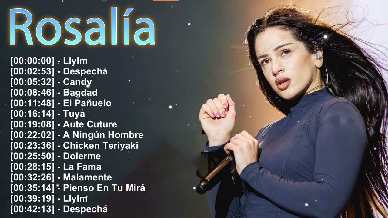Rosalía – Mística, urbana y libre – 20 temas para descubrir su esencia