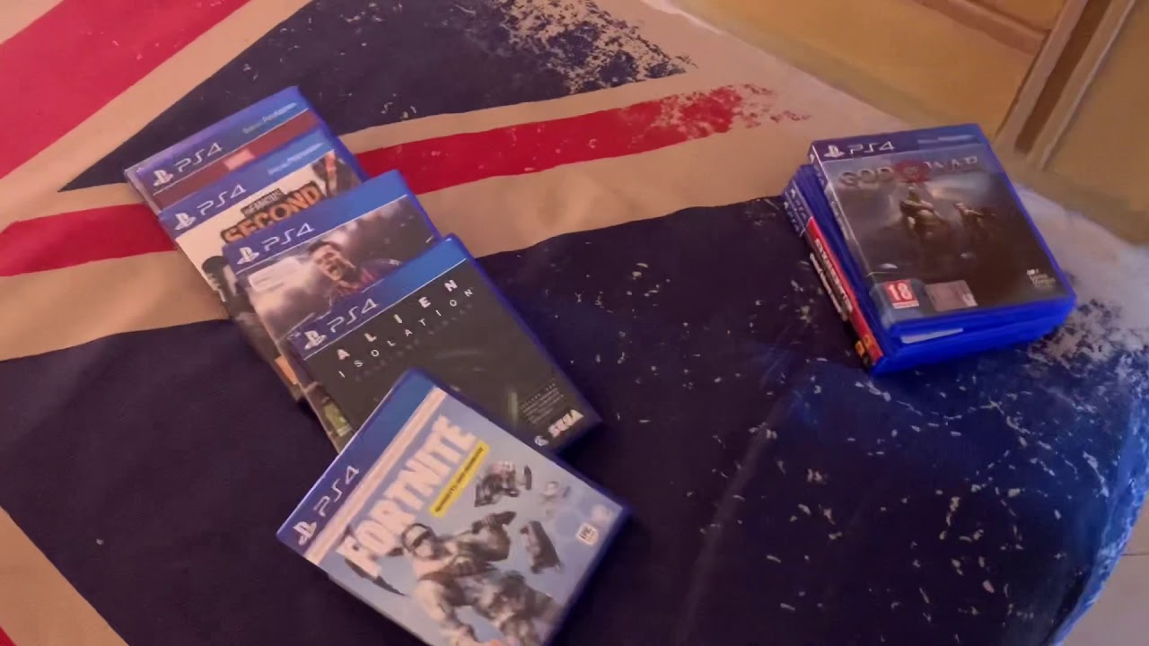 Colectia mea de jocuri pe ps4