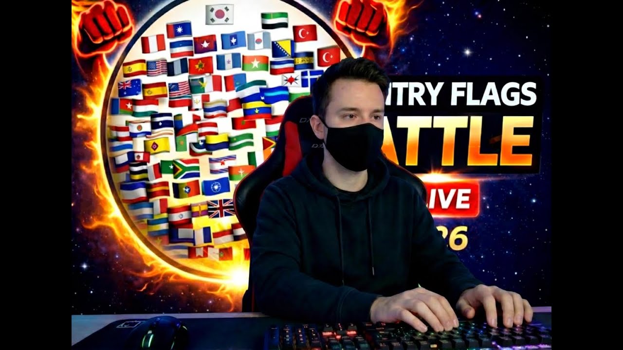 Learn Country Flags - 2026 geography🤩🌍🎵✅ 31.01.2026. #part8