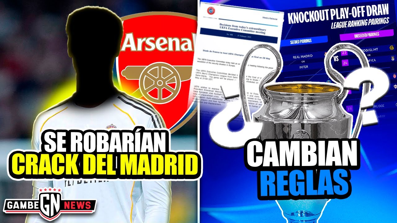 Se robarían crack del Madrid por crisis| Cambian reglas en Champions| Luis Enrique am3naza jugadores