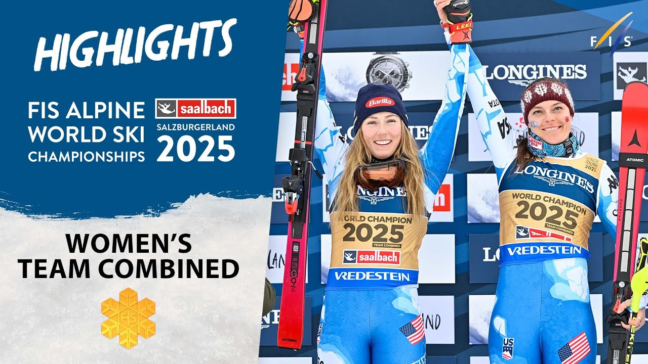 Drama unfolds as USA 1 win first-ever Team Combined title | Saalbach 2025